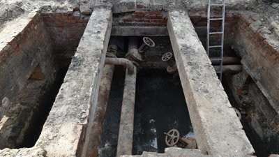 Ремонт тепломереж на Відродження у Луцьку Ремонт тепломереж на Відродження у Луцьку