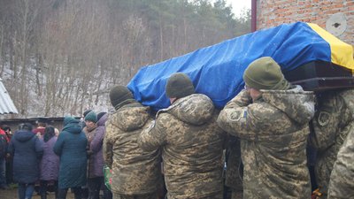 На Тернопільщині попрощалися з Ярославом Морозом та Василем Шаблієм На Тернопільщині попрощалися з Ярославом Морозом та Василем Шаблієм