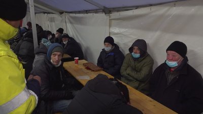 Більш як тисяча відвідувачів: як працює пункт обігріву в Одесі Більш як тисяча відвідувачів: як працює пункт обігріву в Одесі
