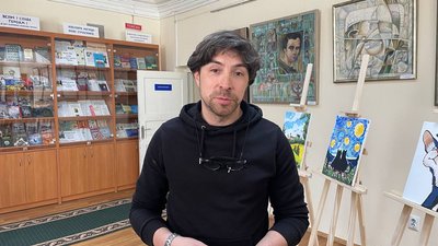 Рустам Давлетов, художник з Тернополя Рустам Давлетов, художник з Тернополя
