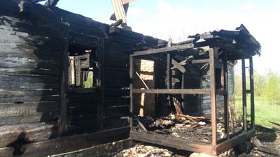 На Житомирщині на пожежі в приватній оселі вогнеборці виявили загиблого