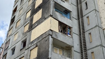 Квартира у Харкові, куди влучив "Шахед" РФ в ніч на 9 червня
