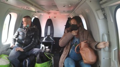Через негоду на Прикарпатті народжувати породілю везли на гелікоптері Через негоду на Прикарпатті народжувати породілю везли на гелікоптері
