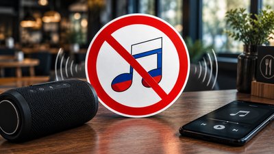Російська музика, заборона на російську музику