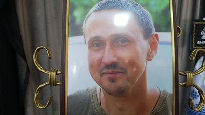 Портрет загиблого військового Олександра Хемія, Хмельницький, 23 березня 2026 року 