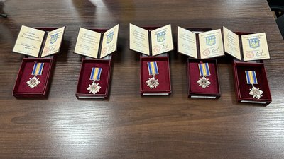 У Кременчуці передали ордени "За мужність"  родинам загиблих військовослужбовців