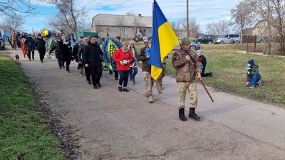 На Одещині попрощались з військовим Олександром Мотоманом На Одещині попрощались з військовим Олександром Мотоманом