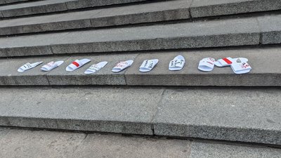 "Боротьба триває": в Одесі білоруси вийшли на акцію підтримки політв'язнів