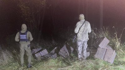 6 тисяч пачок контрабандних сигарет виявили на українсько-румунському кордоні