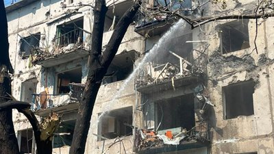 Наслідки обстрілу Краматорська 18 серпня