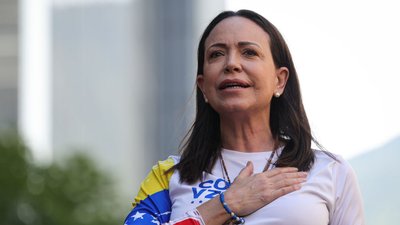 Венесуельська опозиціонерка Марія Мачадо заявила, що готова віддати Трампу Нобелівську премію миру
