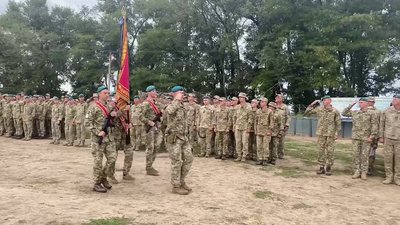 Свято в умовах навчань: 35 окрема бригада морпіхів відзначила своє 3-річчя на полігоні Херсонщини