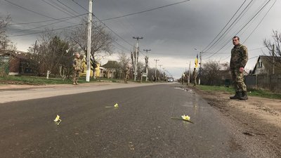 На Одещині попрощалися із воїном, який загинув під Маріуполем На Одещині попрощалися із воїном, який загинув під Маріуполем
