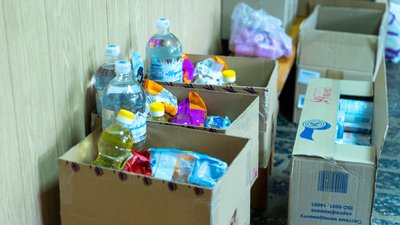 Запаси їжі в інтернаті Запаси їжі в інтернаті