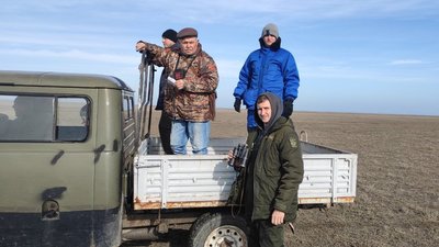 На Херсонщині на Джарилгачі перерахували диких тварин і птахів На Херсонщині на Джарилгачі перерахували диких тварин і птахів