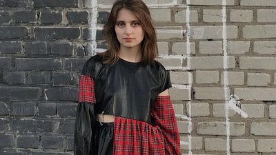 Плаття, дизайнерське рішення Анастасії Греси з Тернополя Плаття, дизайнерське рішення Анастасії Греси з Тернополя