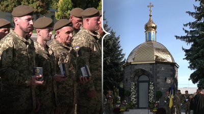 Каплицю на території 55 окремого полку зв'язку освятив єпископ Дубенський