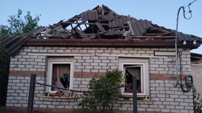 Пошкоджений будинок, Кіровоградщина, 3 травня