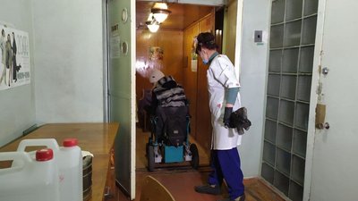 Наскільки пункти вакцинації у Миколаєві доступні для людей на візках Наскільки пункти вакцинації у Миколаєві доступні для людей на візках
