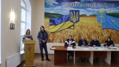 Депутати Охтирської районної ради вперше від початку повномасштабної війни провели сесію Депутати Охтирської районної ради вперше від початку повномасштабної війни провели сесію