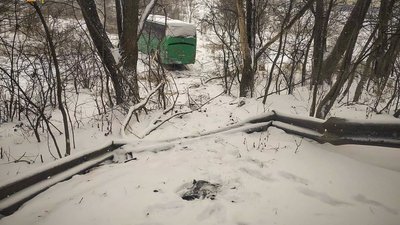 На Тернопільщині в кювет з’їхав автобус На Тернопільщині в кювет з’їхав автобус