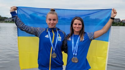 Збірна України завоювала три "золота" на чемпіонаті Європи-2022 з веслувального марафону та встановила рекорд