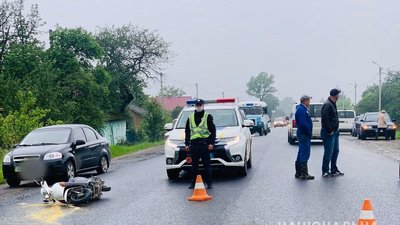 На Прикарпатті знайшли водія, який збив 73-літнього скутериста і втік