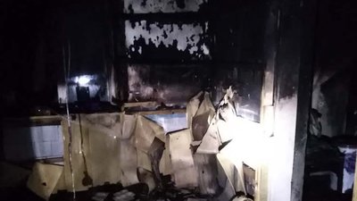Під час пожежі загинув чоловік Під час пожежі загинув чоловік