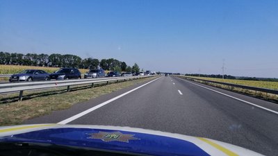 На трасі до Одеси утворилися багатокілометрові затори
