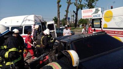 У Павлограді сталася потрійна ДТП У Павлограді сталася потрійна ДТП