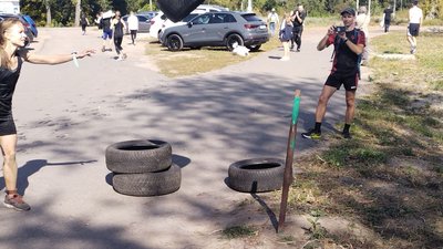 Долали смугу перешкод — у Сумах відбувся забіг "Незламні" Долали смугу перешкод — у Сумах відбувся забіг "Незламні"