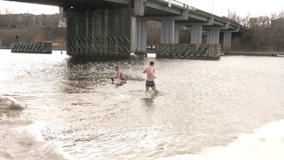 Миколаївці долучилися до святкування Водохреща Миколаївці долучилися до святкування Водохреща
