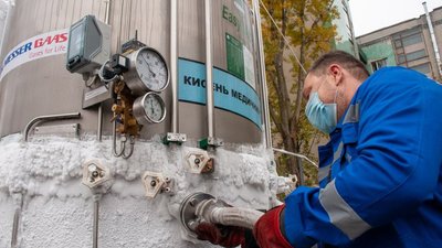 Одеські лікарні з хворими на COVID щотижня використовують 23 тонни кисню