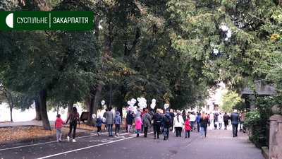 Марш-ходотон "Дороги життя" провели в Ужгороді Марш-ходотон "Дороги життя" провели в Ужгороді