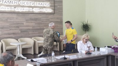 У Сумах нагородили спортсменів, які взяли участь у перших європейських змаганнях з різних видів єдиноборств У Сумах нагородили спортсменів, які взяли участь у перших європейських змаганнях з різних видів єдиноборств
