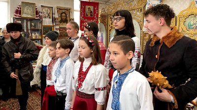 У Черкасах пластуни показали холодноярський різдвяний вертеп У Черкасах пластуни показали холодноярський різдвяний вертеп