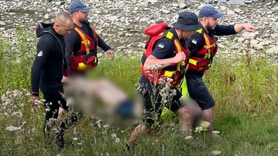 Рятувальники, потопельник, Дністер, Франківщина