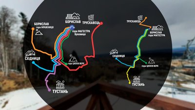 Проєкт "Велобескиди". У горах на Львівщині прокладуть 35 км велосипедних маршрутів