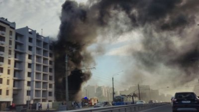 У Черкасах у Південно-Західному районі у новобудові спалахнула пожежа У Черкасах у Південно-Західному районі у новобудові спалахнула пожежа