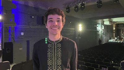 Диригент Рок Фергюс з Іспанії приїхав на Kharkiv Music Fest Диригент Рок Фергюс з Іспанії приїхав на Kharkiv Music Fest