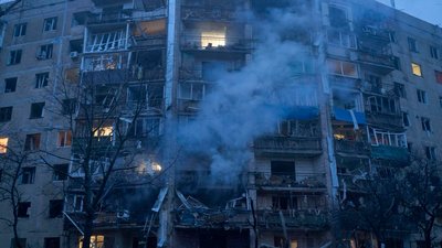 Наслідки авіаудару по Краматорську