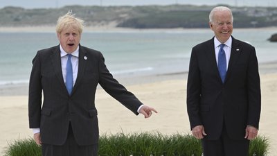 У Британії відбувся кліматичний протест проти саміту G7