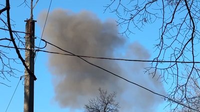 Дим від вибуху
