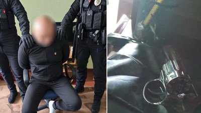 Поліція затримала місцевого жителя