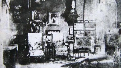 Мошни. Палац Воронцова — Житлова кімната в палаці графа Мошни. Палац Воронцова — Житлова кімната в палаці графа