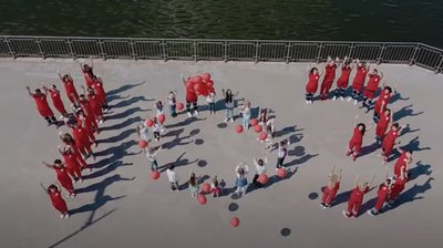 Медики швидкої допомоги з Франківщини долучилися до Всесвітнього танцювального флешмобу