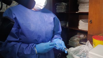 На Сумщині щепили вакциною Pfizer 78 пацієнтів психоневрологічного диспансеру (ФОТО)