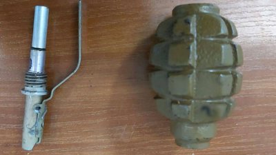 На Полтавщині на вокзалі знайшли чоловіка з гранатою