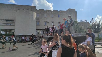 У Черкасах відкрили перший скейт-парк