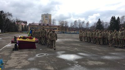У Львові попрощалися із бійцем, що загинув 2014 року на Луганщині